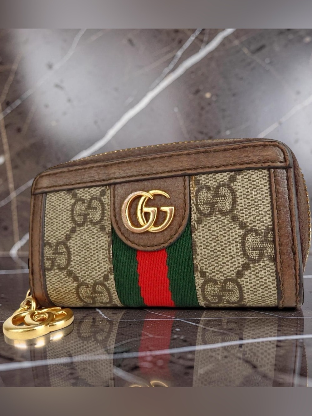 Gucci GG Supreme Ophidia Key Case 🤩 - Picture 7 of 11
